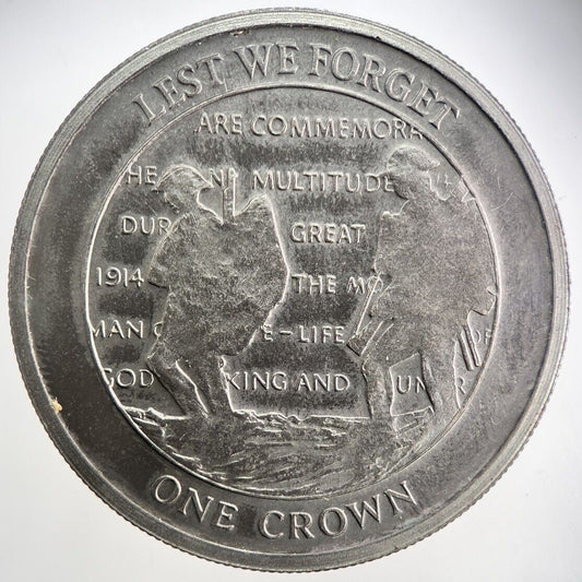 2008 Lest We Forget Crown Coin | Very High Grade | a1001
