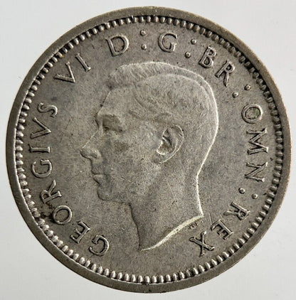 1940 George VI Silver Threepence Coin | Fine Collectable Grade