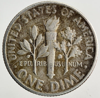 1946 US USA Roosevelt One Dime Silver Coin | Fine Collectable Grade