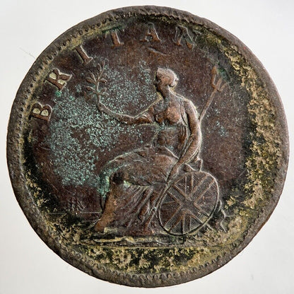 1806 George III 3rd Half - Penny Coin | Fine Collectable Grade