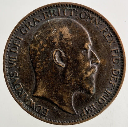 1903 Edward VII Farthing Coin | Fine Collectable Grade