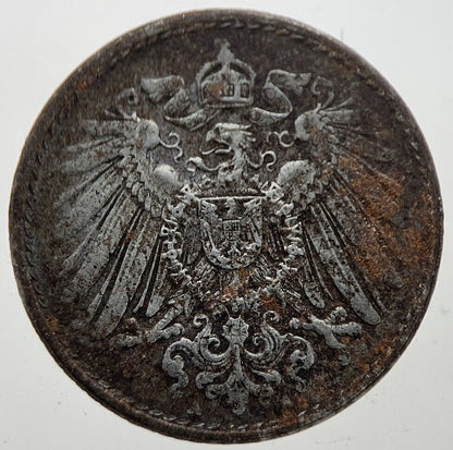 1916 Germany 5 Pfennig Coin | Collectable Grade | a7300