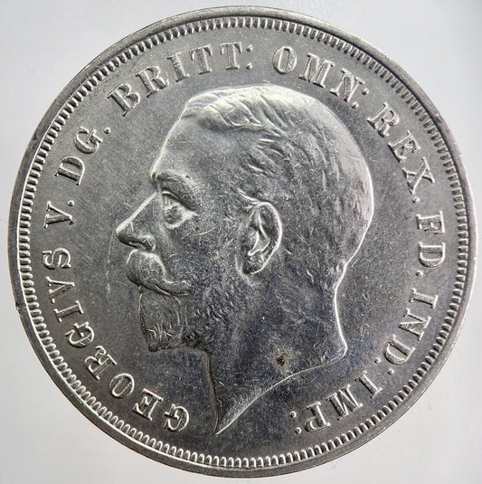 1935 George V Crown Silver Coin | Fine Collectable Grade | a2654