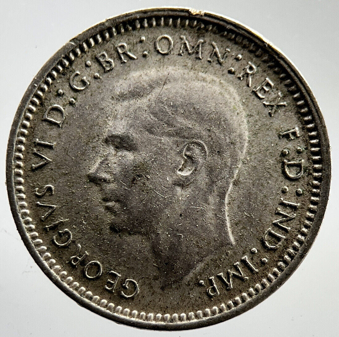 1947 Australia Threepence Silver Coin | Very High Grade | a1627