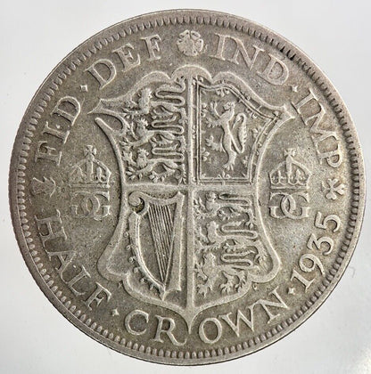 1935 George V Half - Crown Silver Coin | Collectable Grade