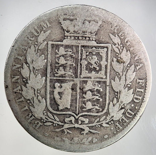 1885 Victoria Half - Crown Silver Coin | Collectable Grade