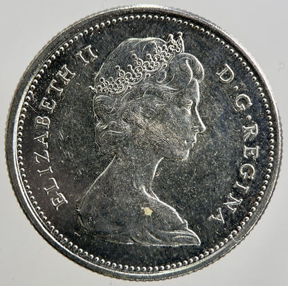 1867 - 1967 Canada 25 Cents Silver Coin | Very High Grade | a3439