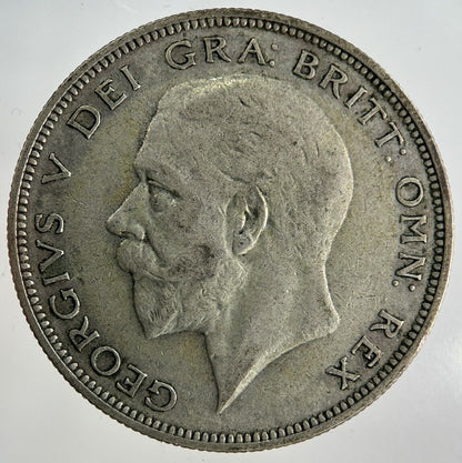 1932 George V Half - Crown Silver Coin | Fine Collectable Grade