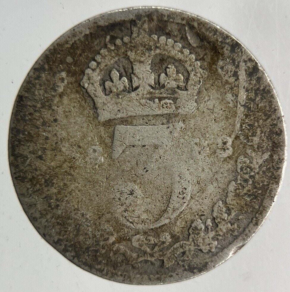 1893 Victoria Threepence Silver Coin | Collectable Grade