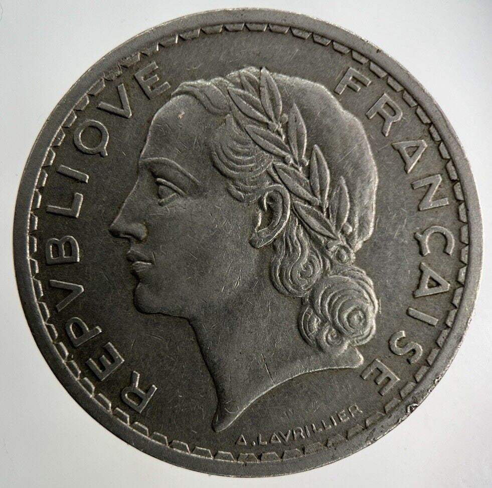 1935 France 5 Francs Coin | Fine Collectable Grade