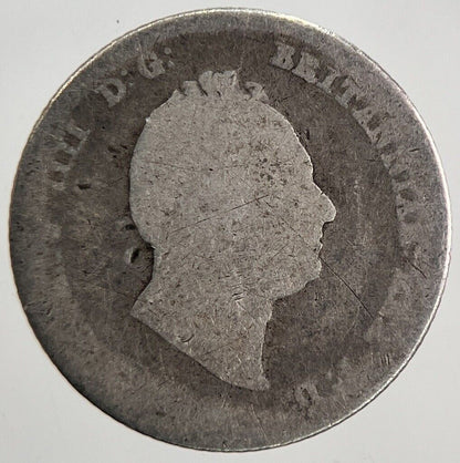 1836 William IV Groat Four - Pence Silver Coin | Collectable Grade | a5536