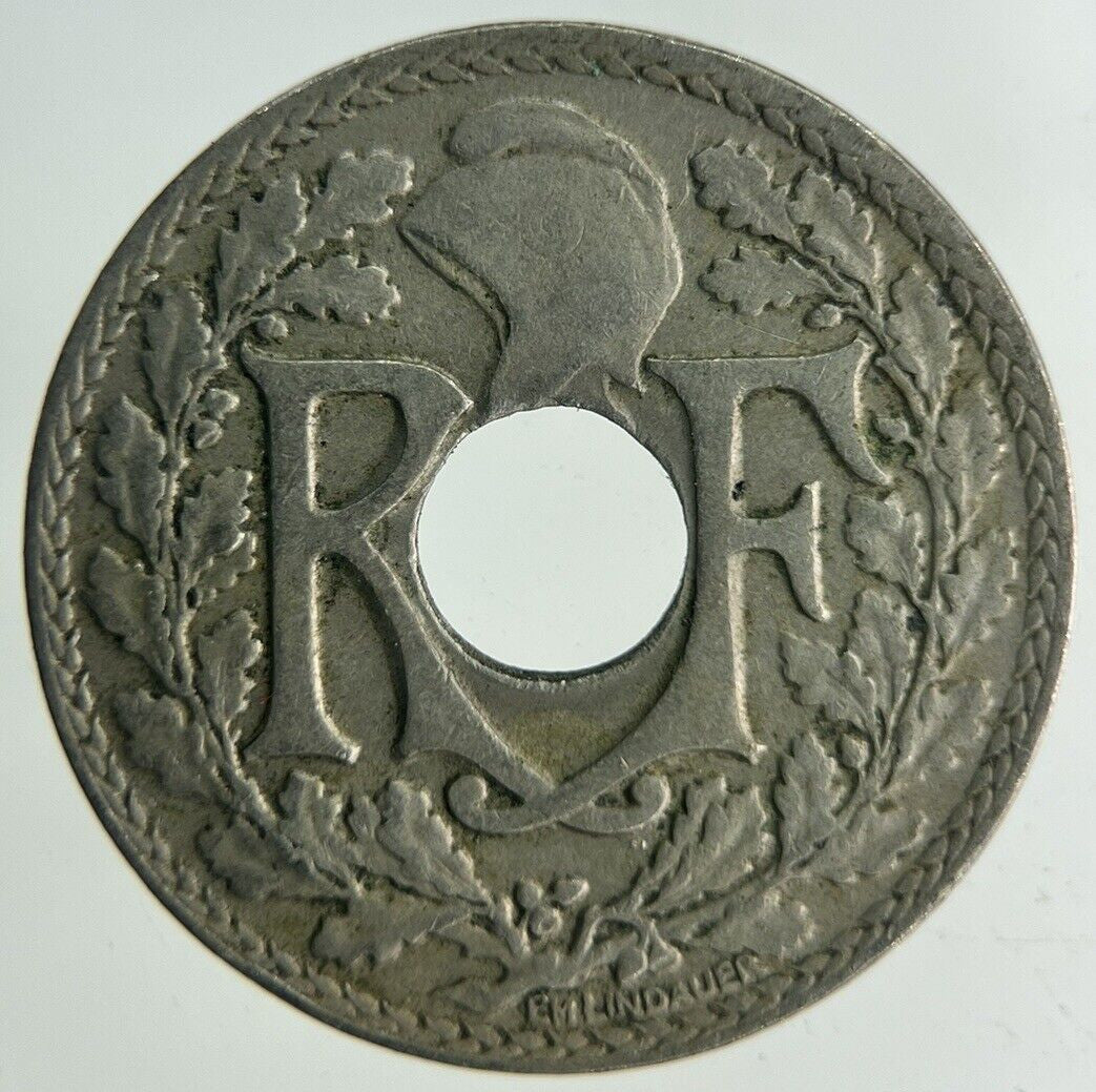1924 France 10 Centimes Coin | Fine Collectable Grade