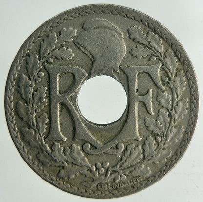 1924 France 10 Centimes Coin | Fine Collectable Grade
