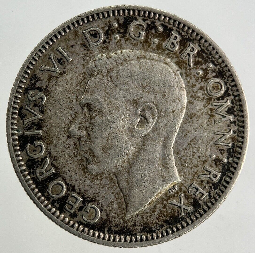 1943 George VI Shilling Silver Coin | Fine Collectable Grade