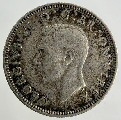 1943 George VI Shilling Silver Coin | Fine Collectable Grade