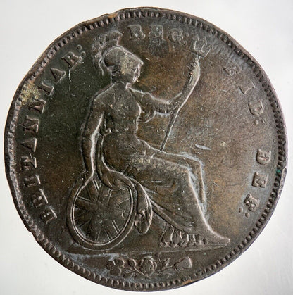 1854 Victoria One Penny Coin | Fine Collectable Grade