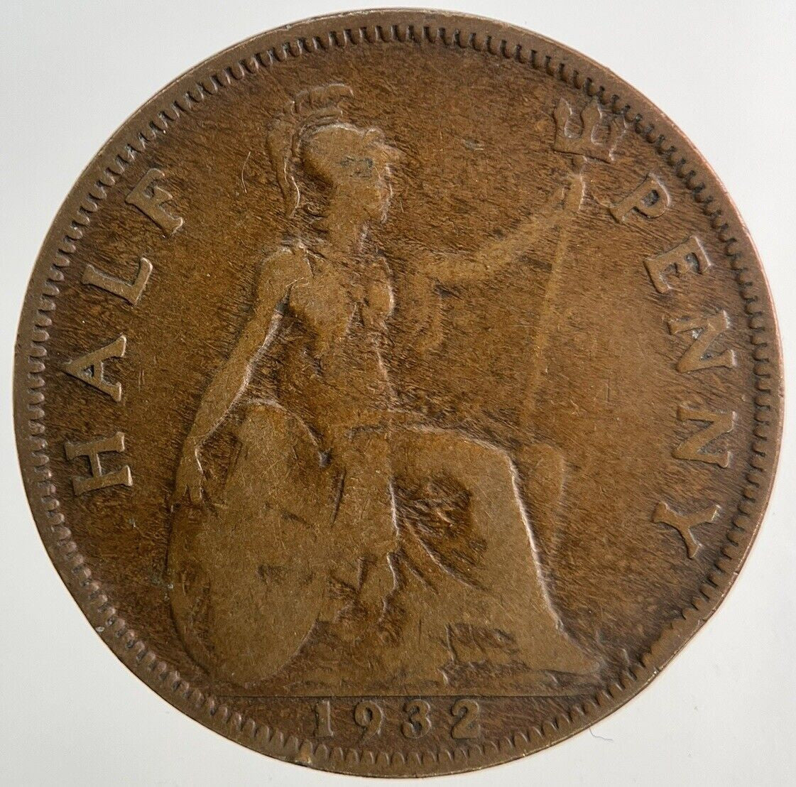 1932 George V Half - Penny Coin | Collectable Grade