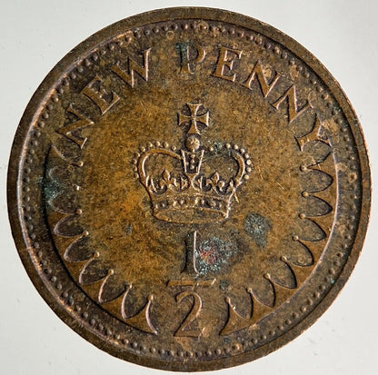 1978 Elizabeth II New 1/2 Half - Penny Coin | Very High Grade