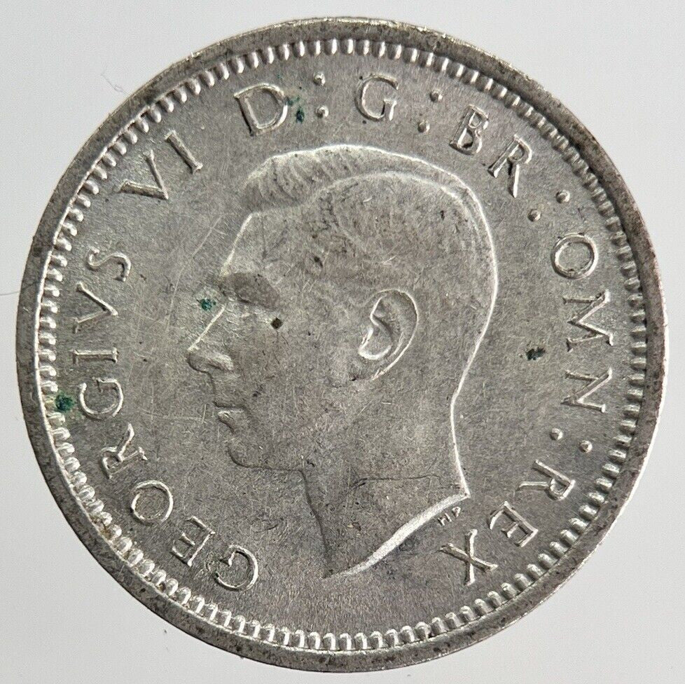 1938 George VI Threepence Silver Coin | Very High Grade
