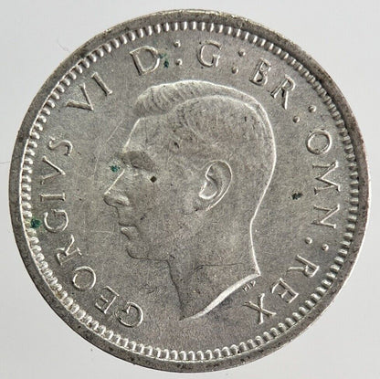 1938 George VI Threepence Silver Coin | Very High Grade