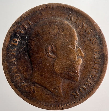 1907 India 1/4 One Quarter Anna Coin | Collectable Grade
