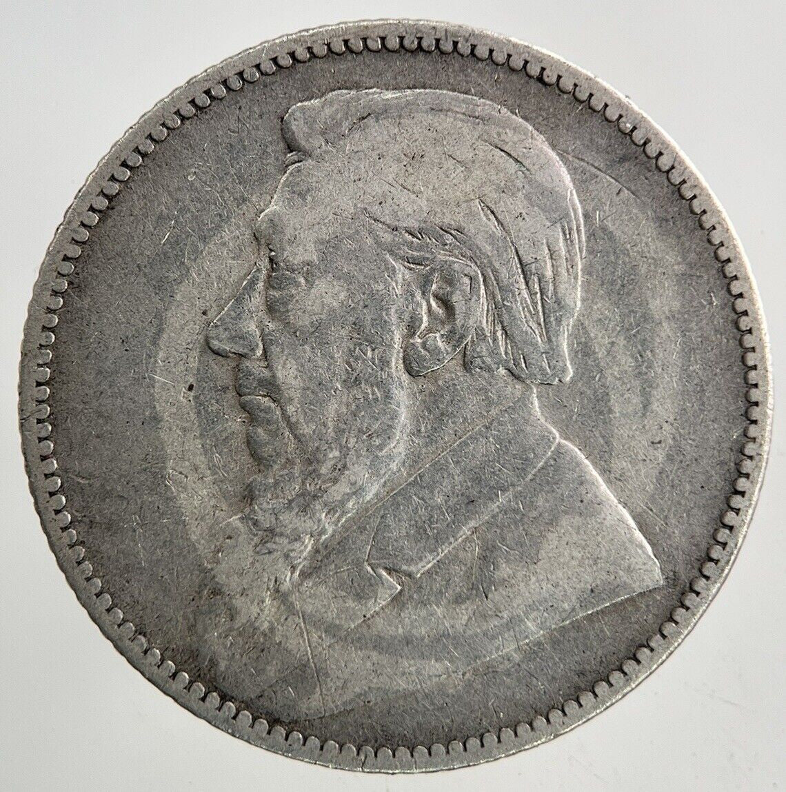 1895 South Africa Shilling Silver Coin | Collectable Grade