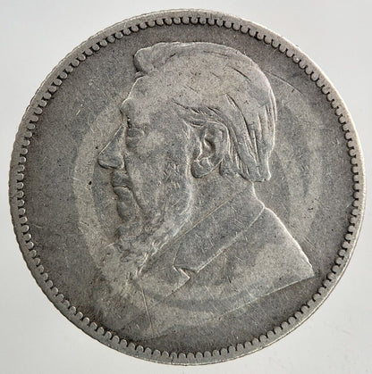 1895 South Africa Shilling Silver Coin | Collectable Grade
