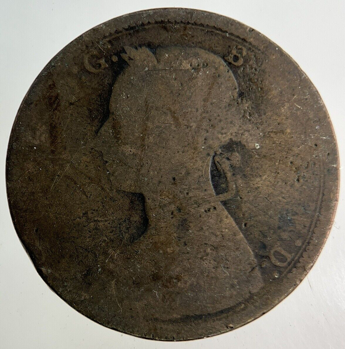 1889 Victoria Half - Penny Coin | Collectable Grade