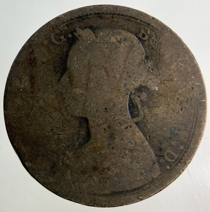 1889 Victoria Half - Penny Coin | Collectable Grade