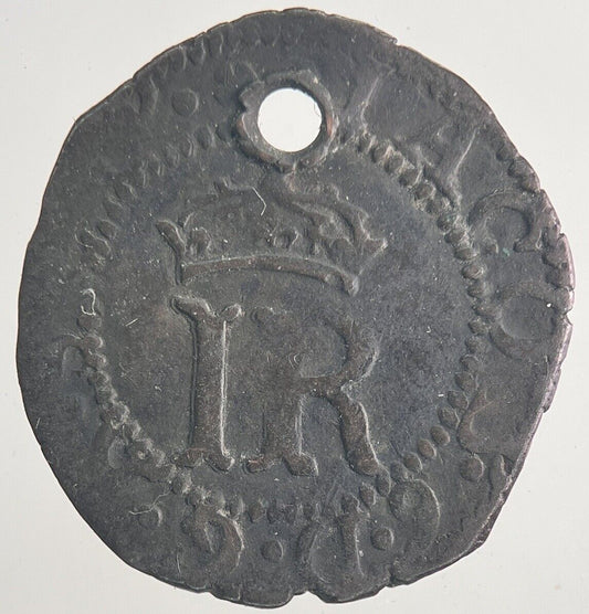 1567 - 1625 Scotland James VI Turner Two - Pence IR Coin | Collectable Grade a9685