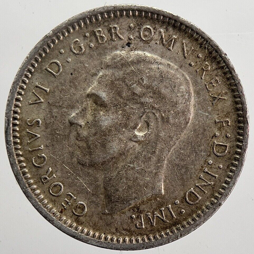 1943 Australia Threepence Silver Coin | Fine Collectable Grade | a5867