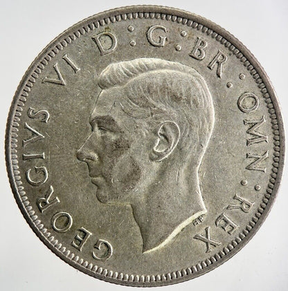 1944 George VI Half - Crown Silver Coin | Very High Grade