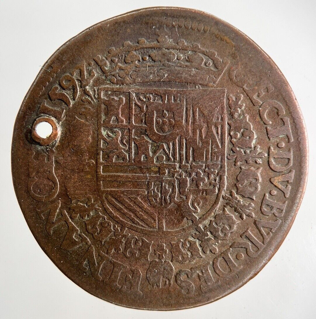 1592 Spain Netherlands Jetton Token Coin | Collectable Grade