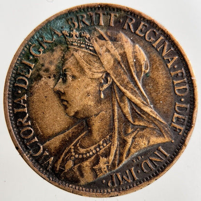 1900 Victoria Farthing Coin | Fine Collectable Grade