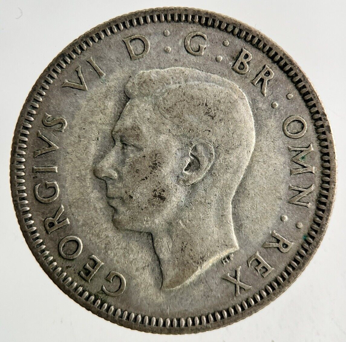 1944 George VI One Shilling Silver Coin | Fine Collectable Grade