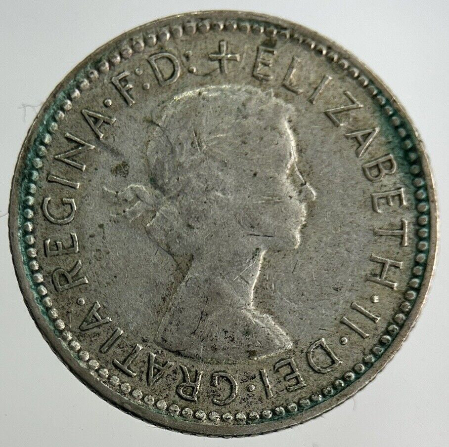 1959 Australia Sixpence Silver Coin | Very High Grade