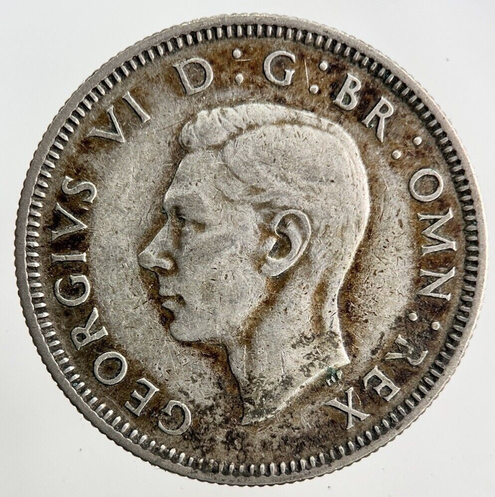 1938 George VI Shilling Silver Coin | Fine Collectable Grade