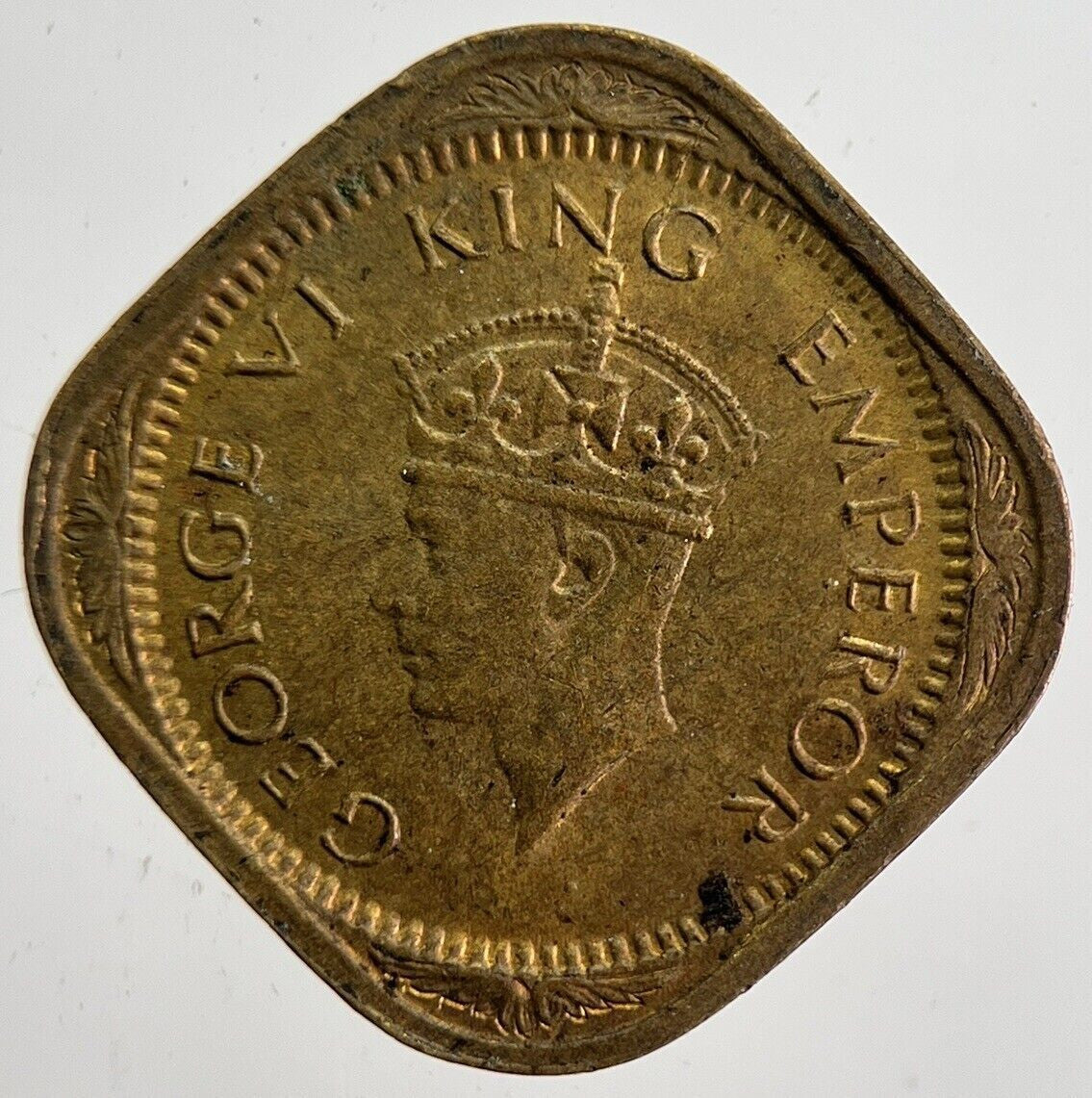 1944 Half 1/2 Anna India Coin | Very High Grade | a4840