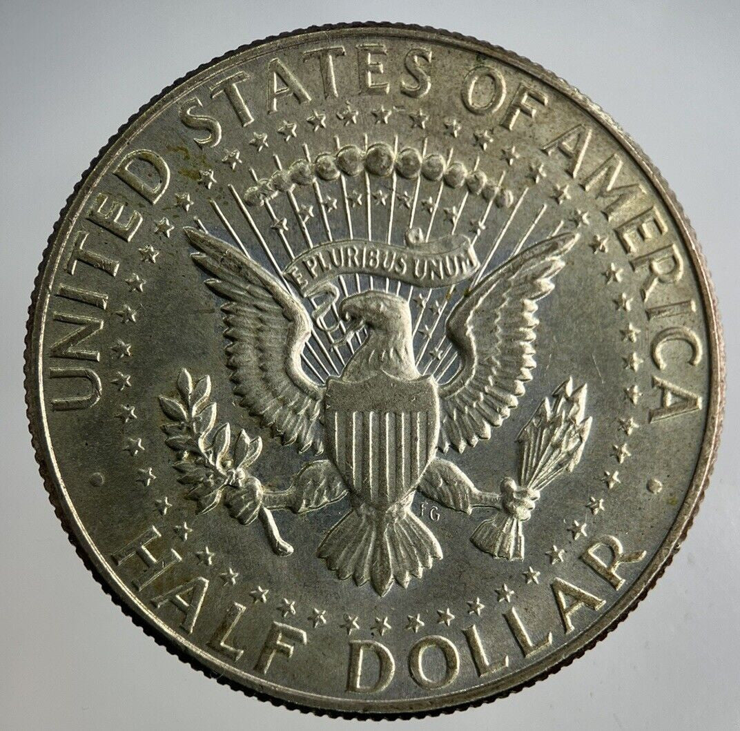 1966 US USA Kennedy Half Dollar Silver Coin | Fine Collectable Grade