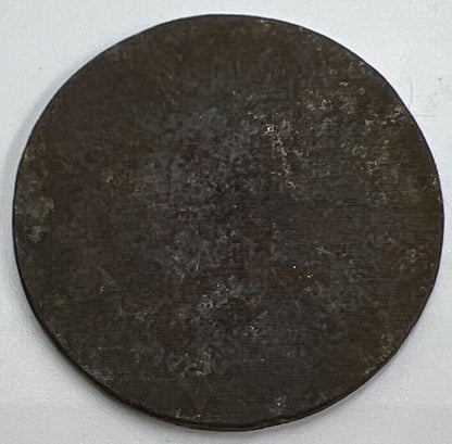 1830 Isle of Man God Save King Half - Penny Token Coin | Worn Grade | a1321