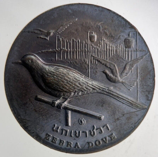 Old Thailand Yala Zebra Dove Coin | Fine Collectable Grade
