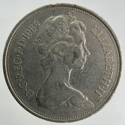 1968 Elizabeth II 2nd 10p Ten - Pence Coin | Fine Collectable Grade
