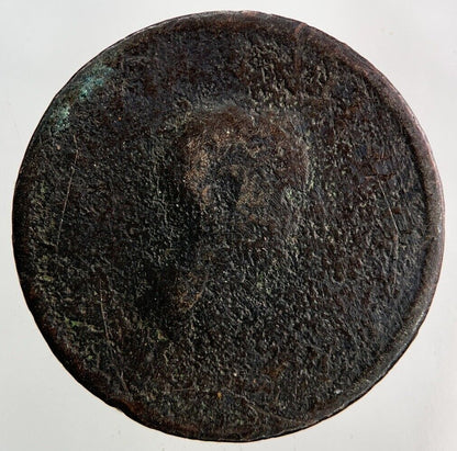 1806 George III 3rd Half-Penny Coin | Worn Grade
