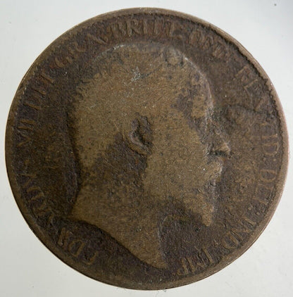 1902 Edward VII Half-Penny Coin | Collectable Grade
