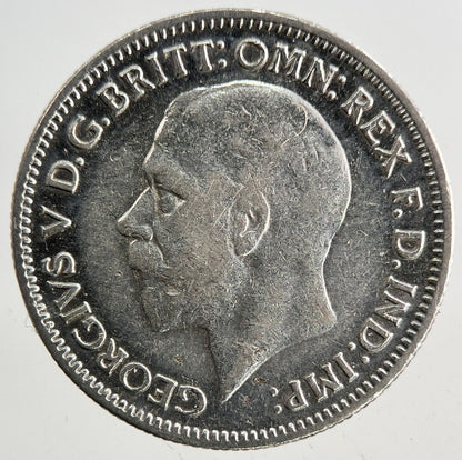 1935 George V Sixpence Silver Coin | Fine Collectable Grade