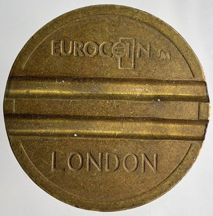 Old Retro London Eurocoin Token Coin | Fine Collectable Grade