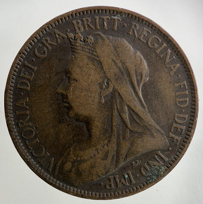 1901 Victoria Half - Penny Coin | Fine Collectable Grade