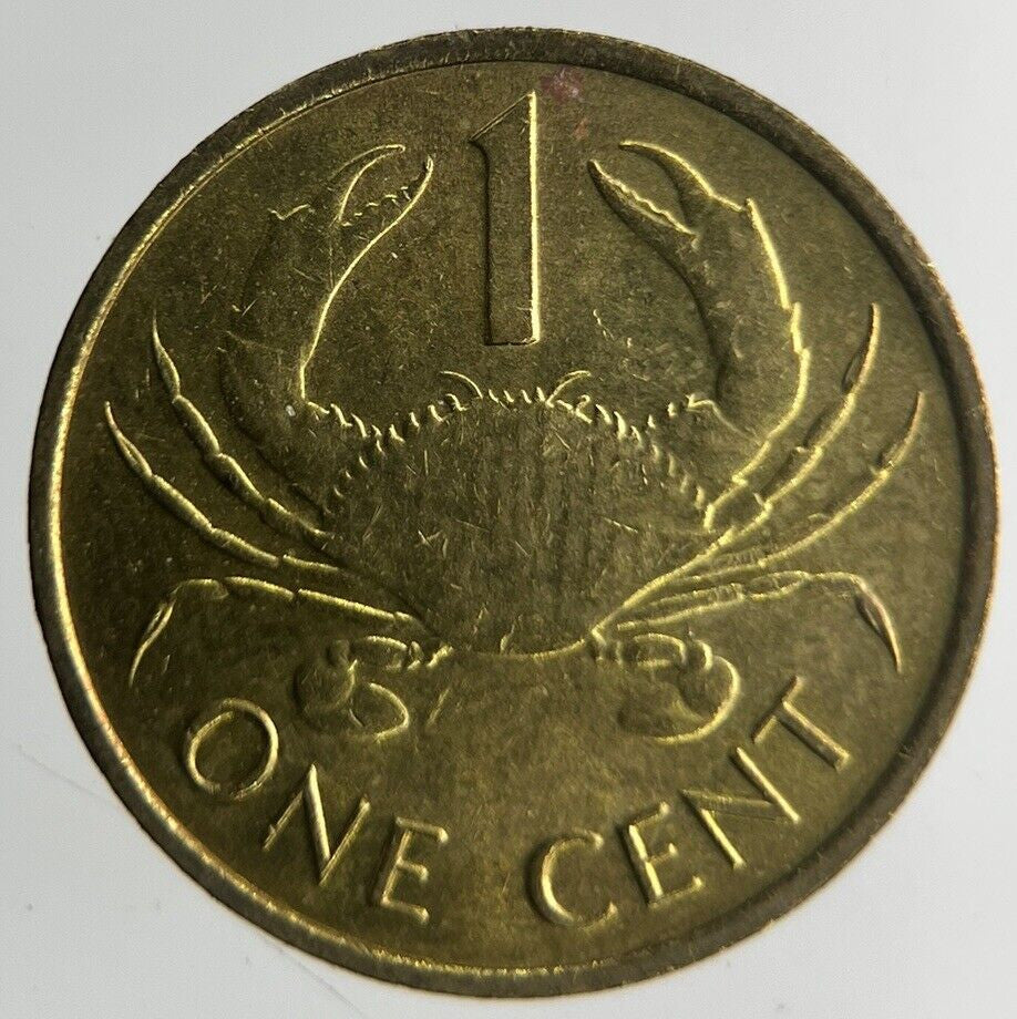 1982 Seychelles 1 Cent Coin | Fine Collectable Grade