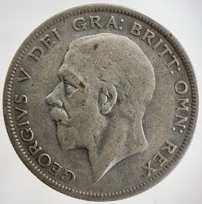 1929 George V Half - Crown Silver Coin | Collectable Grade