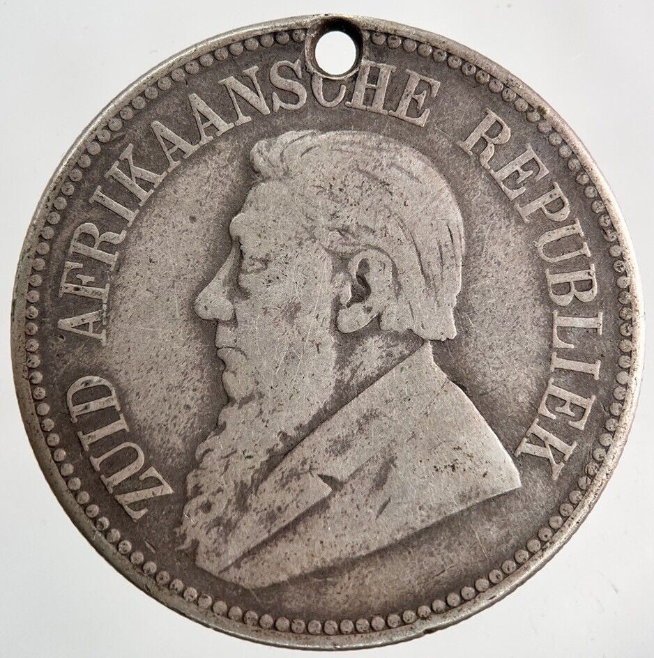 1894 South Africa Half - Crown Silver Coin | Collectable Grade